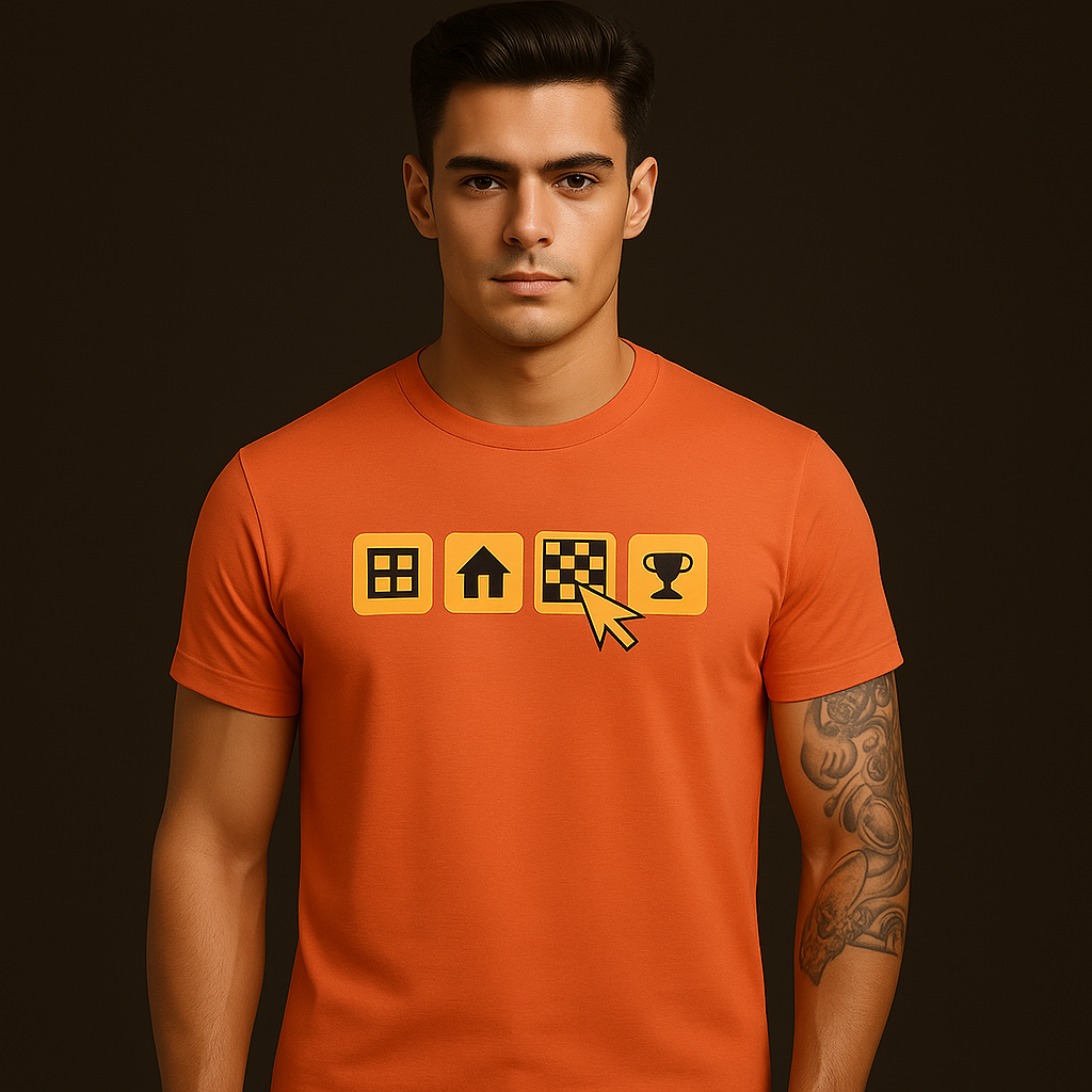 Menu Icons Gran Turismo T Shirt Men