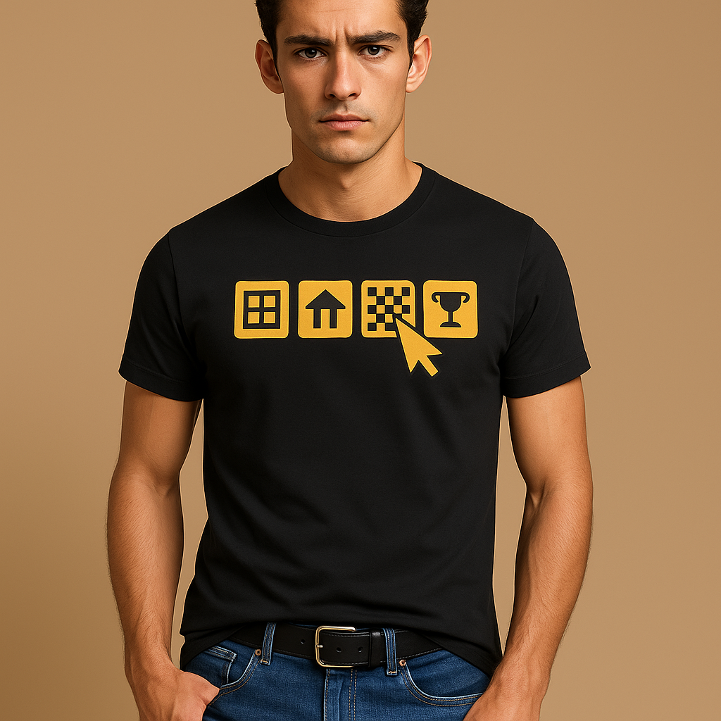 Menu Icons Gran Turismo T Shirt Men